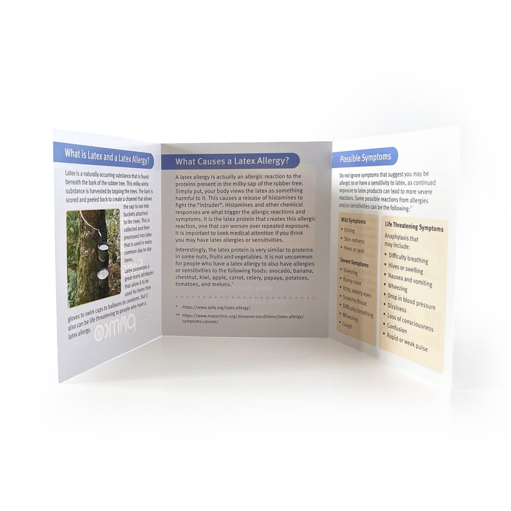 P 101 Latex Allergies And Sensitivities Pamphlets 50 Pack Image 3 Min