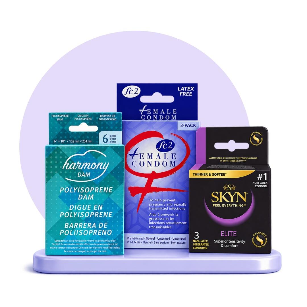 Condom wrappers