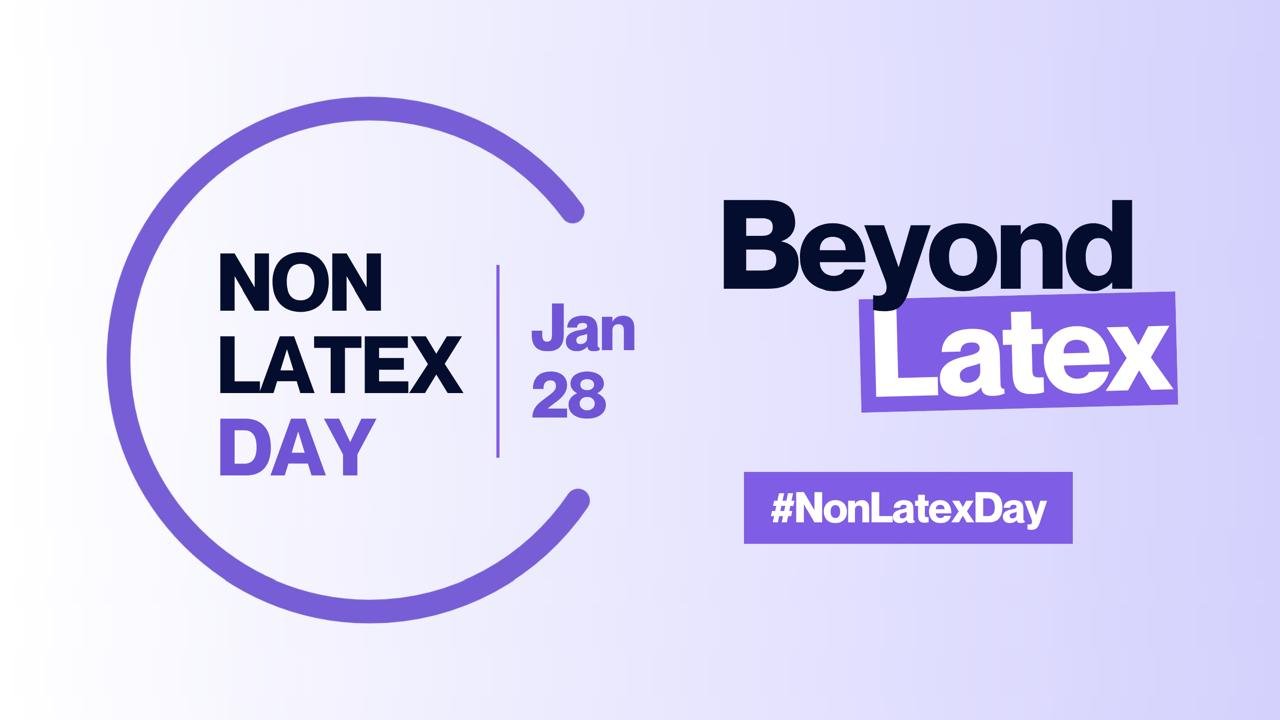 Non-Latex Day Banner